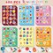 Back to School Supplies | 480 PCS Vinyl Teacher (Colorful) 7.9 x 5.9 x 0.1 inches